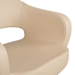 Poltrona da Parrucchiere Professionale TOP LIRA – Beige, Nero e Marrone - immagine 8