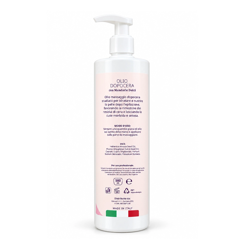 inci Olio Dopocera alle Mandorle Dolci Vitalya da 500 ml