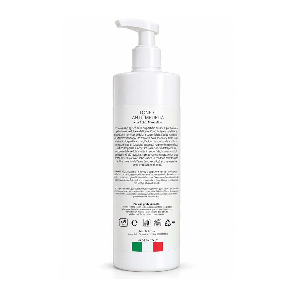 inci Tonico Anti Impurità Purisya da 250 ml