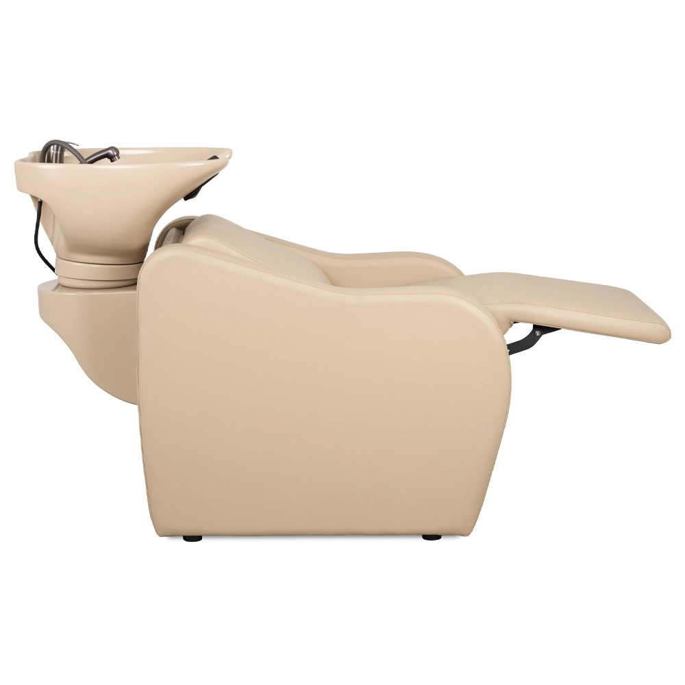 Lavatesta Professionale per parrucchiere Velaris colore Beige con Vasca Beige – 4 Versioni Disponibili - immagine 13