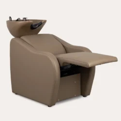 Lavatesta Professionale per Parrucchiere Velaris Marrone con Vasca Marrone – 4 Versioni Disponibili - immagine 13