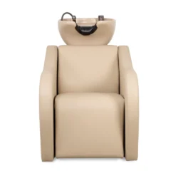 Lavatesta Professionale per parrucchiere Velaris colore Beige con Vasca Beige – 4 Versioni Disponibili - immagine 15