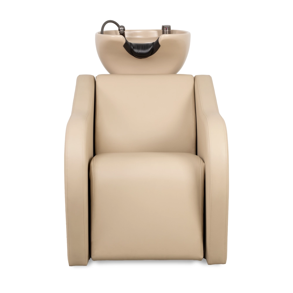 Lavatesta Professionale per parrucchiere Velaris colore Beige con Vasca Beige – 4 Versioni Disponibili - immagine 15