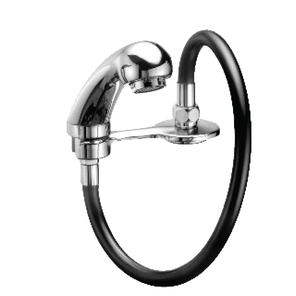 Kit Doccetta 3 in 1 per Lavatesta Professionale Sistema Plug & Play con Effetto Pioggia e Cascata SPA - immagine 2