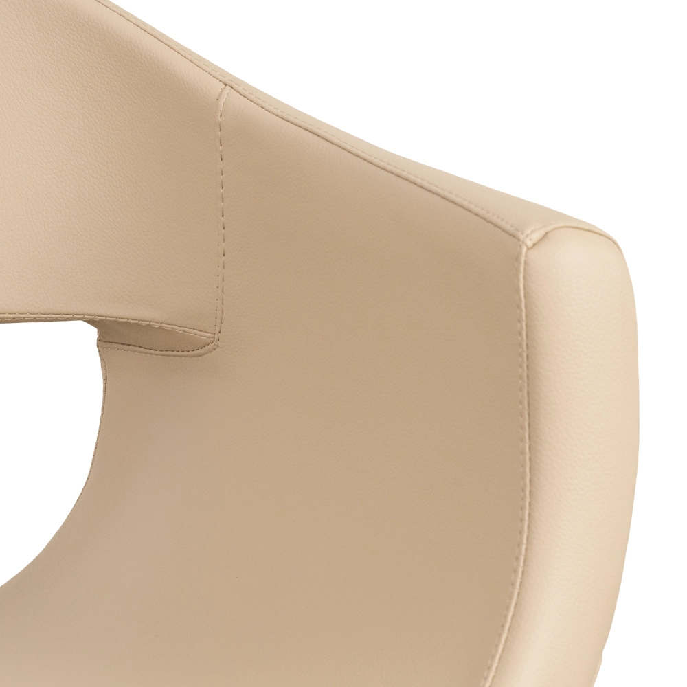 Poltrona da Taglio per Parrucchiere GLAM RG con Base Rotonda Oro - immagine 6