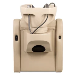Lavatesta Professionale per parrucchiere Velaris colore Beige con Vasca Beige – 4 Versioni Disponibili - immagine 12