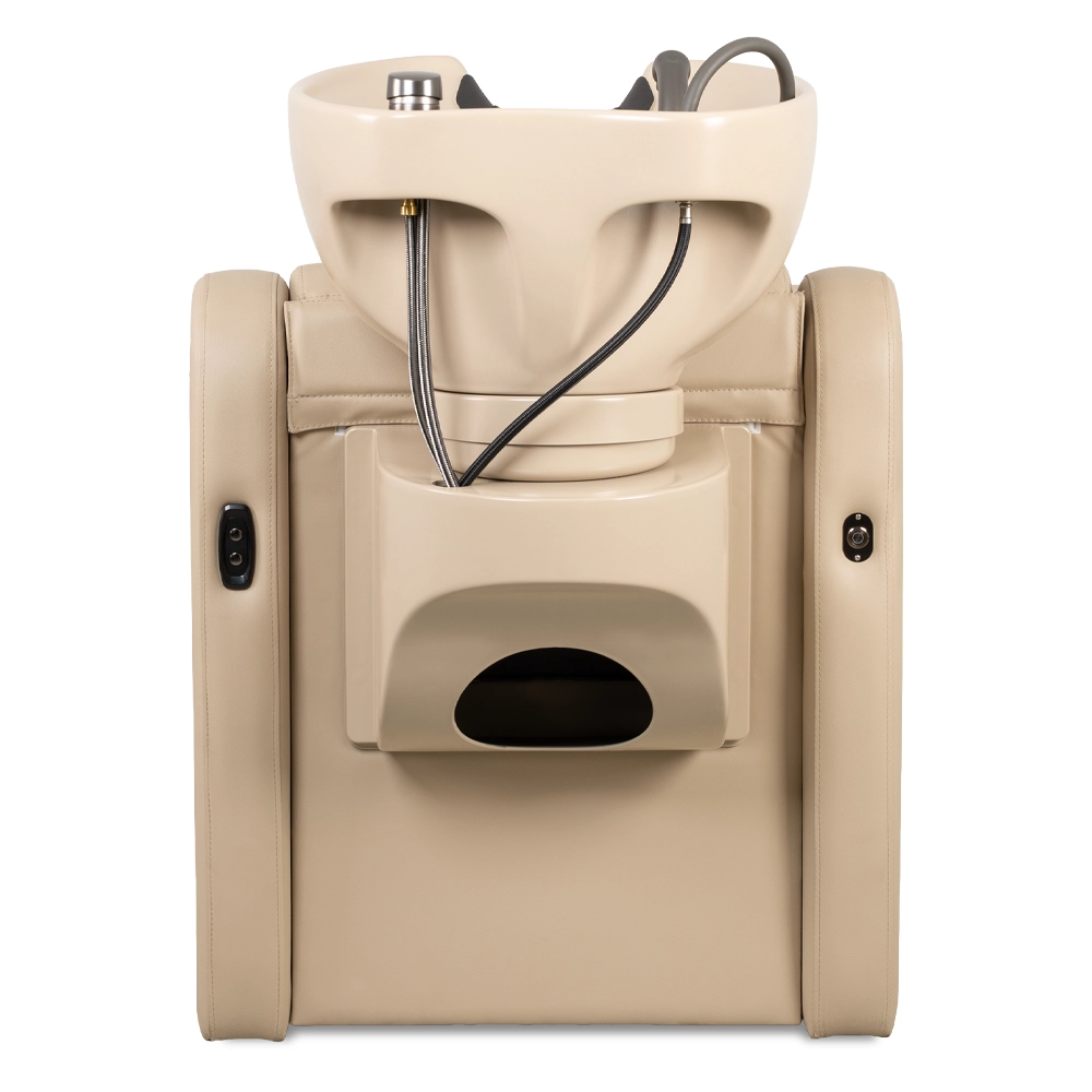 Lavatesta Professionale per parrucchiere Velaris colore Beige con Vasca Beige – 4 Versioni Disponibili - immagine 12