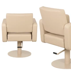 Poltrona da Taglio Professionale FLIRTY Weelko Planet Hair Sedia Parrucchiere con Pompa Idraulica e Base Rotonda - immagine 9