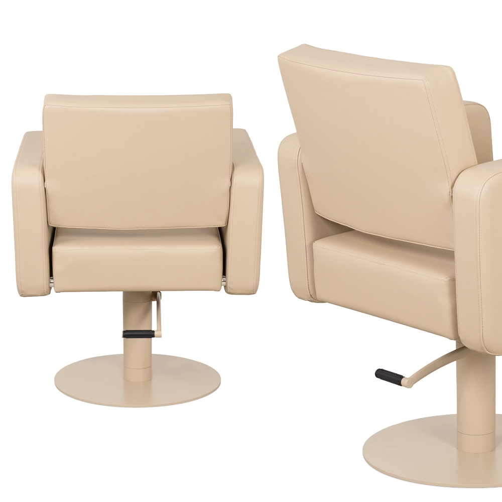 Poltrona da Taglio Professionale FLIRTY Weelko Planet Hair Sedia Parrucchiere con Pompa Idraulica e Base Rotonda - immagine 9