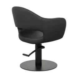 Poltrona da Parrucchiere Professionale TOP LIRA – Beige, Nero e Marrone - immagine 7