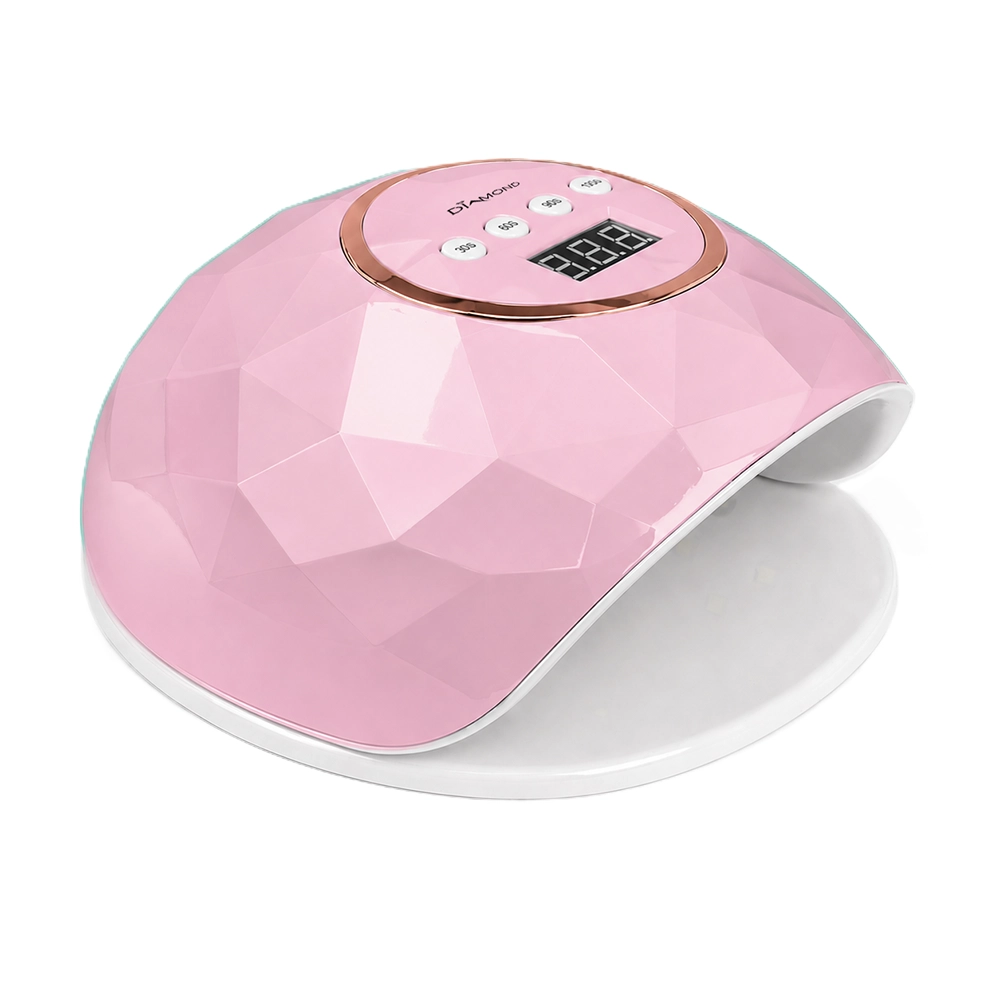 Lampada UV LED 48W Diamond Melcap per Unghie Gel e Semipermanente Rosa o Verde acqua - immagine 3