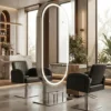 specchiera grande per parrucchiere vanity