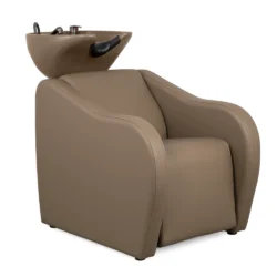 Lavatesta Professionale per Parrucchiere Velaris Marrone con Vasca Marrone – 4 Versioni Disponibili - immagine 12